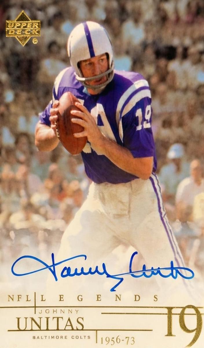 2001 Johnny Unitas #JU
