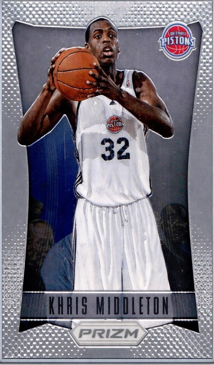 2012 Panini Prizm Khris Middleton #285 card