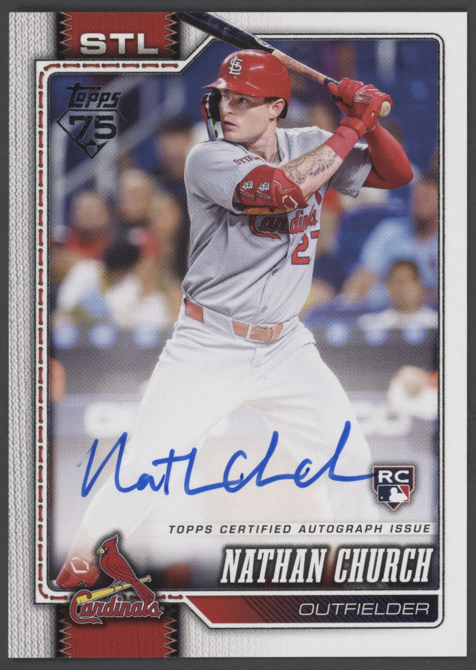 2026 Topps Baseball Nathan Church #24