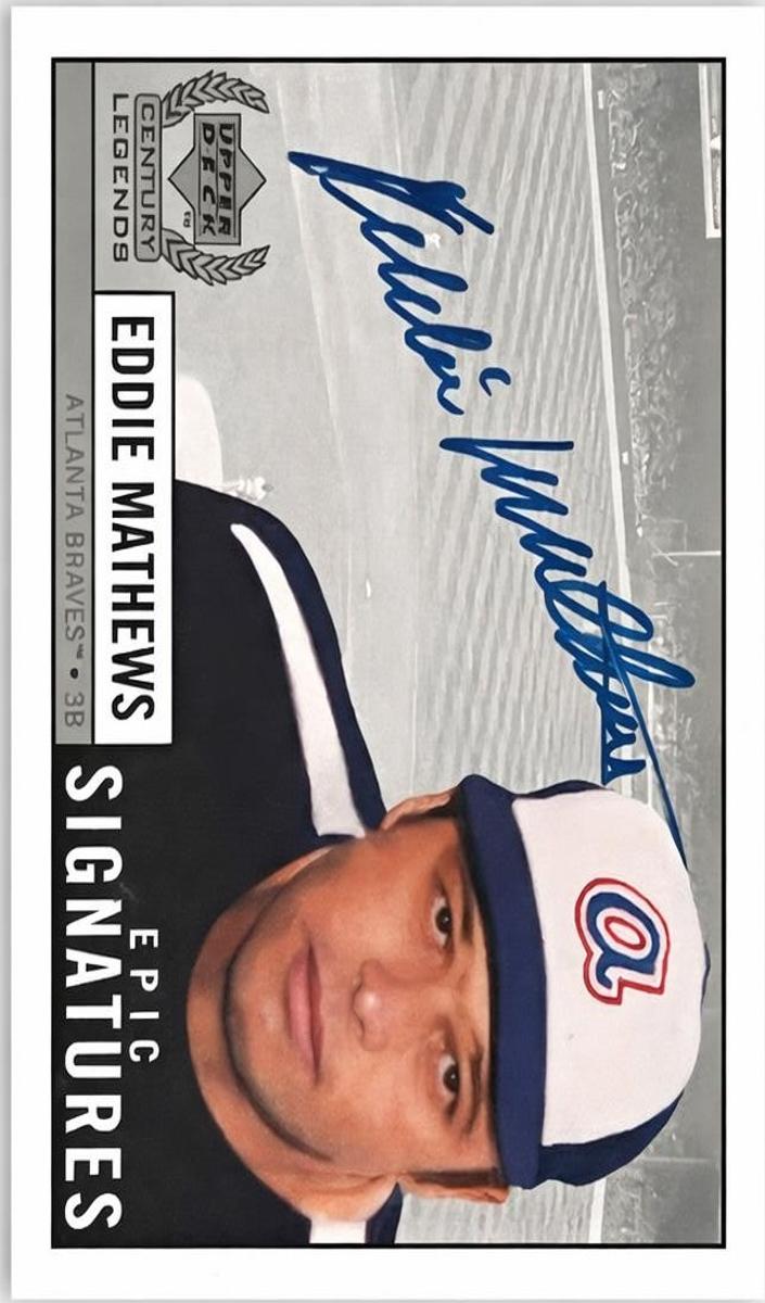 1999 Eddie Mathews #EMA