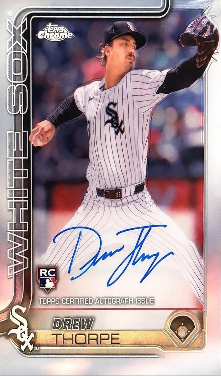 2025 Topps Chrome Drew Thorpe #RA-DT card