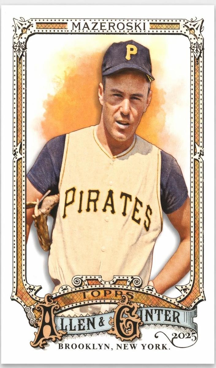 2025 Bill Mazeroski #326
