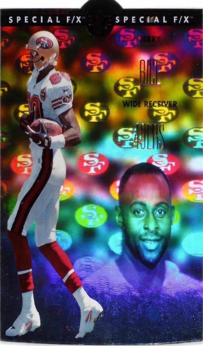1996 Jerry Rice [Die Cuts] #1