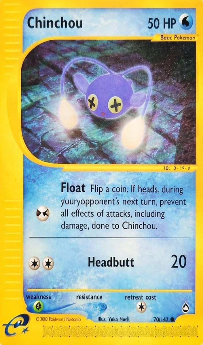 Chinchou 2003 Pokemon Aquapolis
