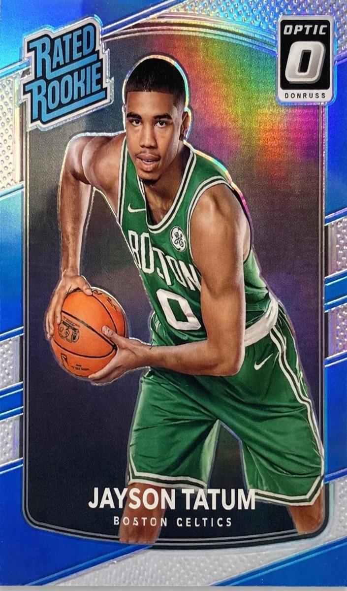 2017 Panini Donruss Optic Base #198 Jayson Tatum front
