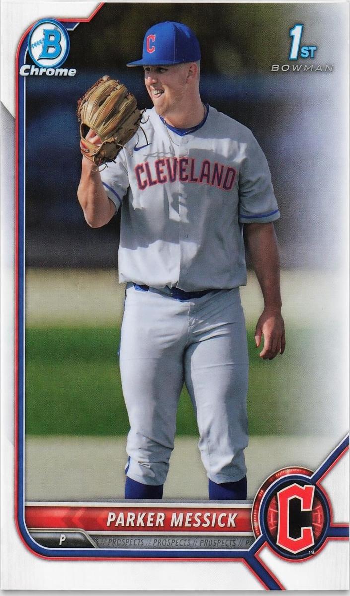 2022 Parker Messick [Sapphire Yellow Refractor] #BDC-71