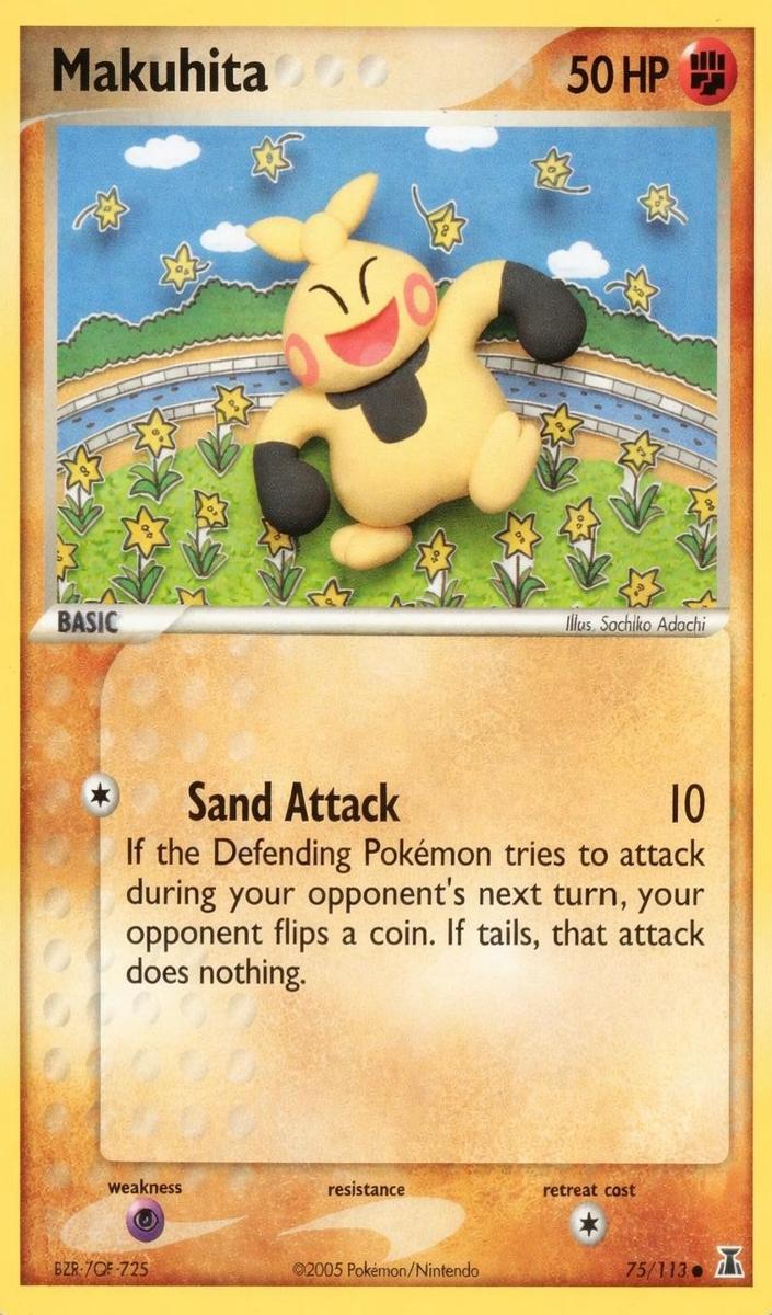 Makuhita 2005 Pokemon EX Delta Species