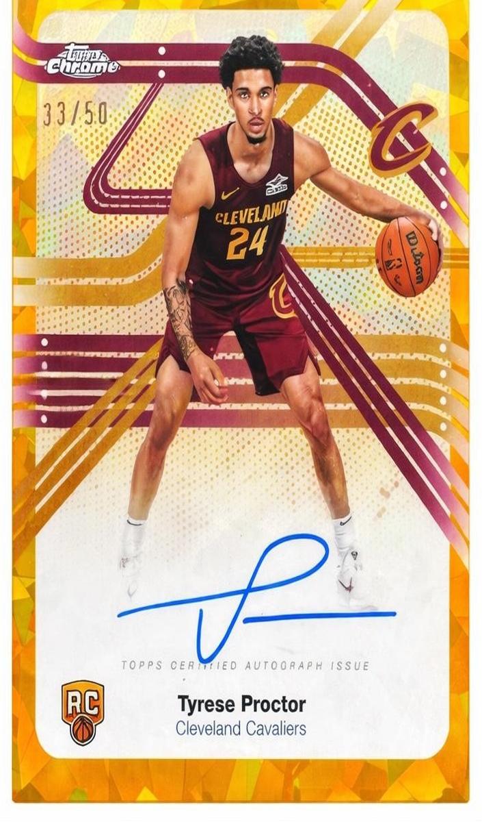 2025 Tyrese Proctor [Gold] #TCAR-TP