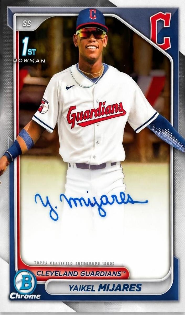 Yaikel Mijares 2024 Bowman Chrome Baseball card