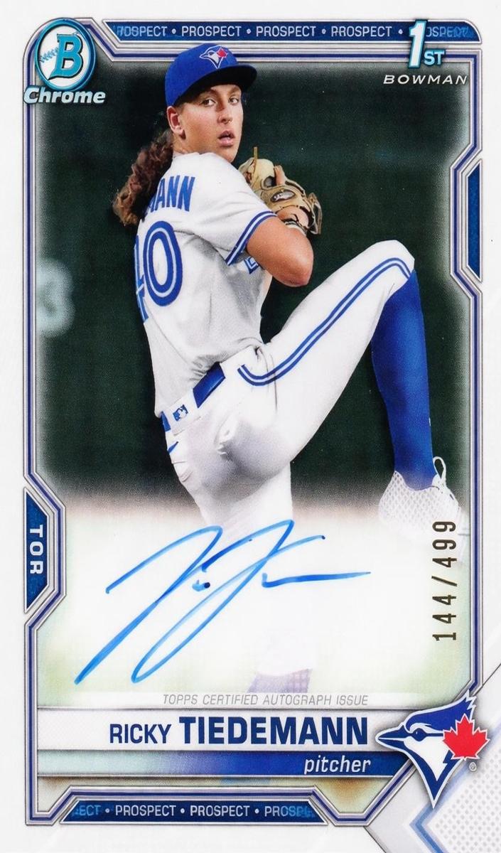 2021 Ricky Tiedemann [Refractor] #CDA-RTI