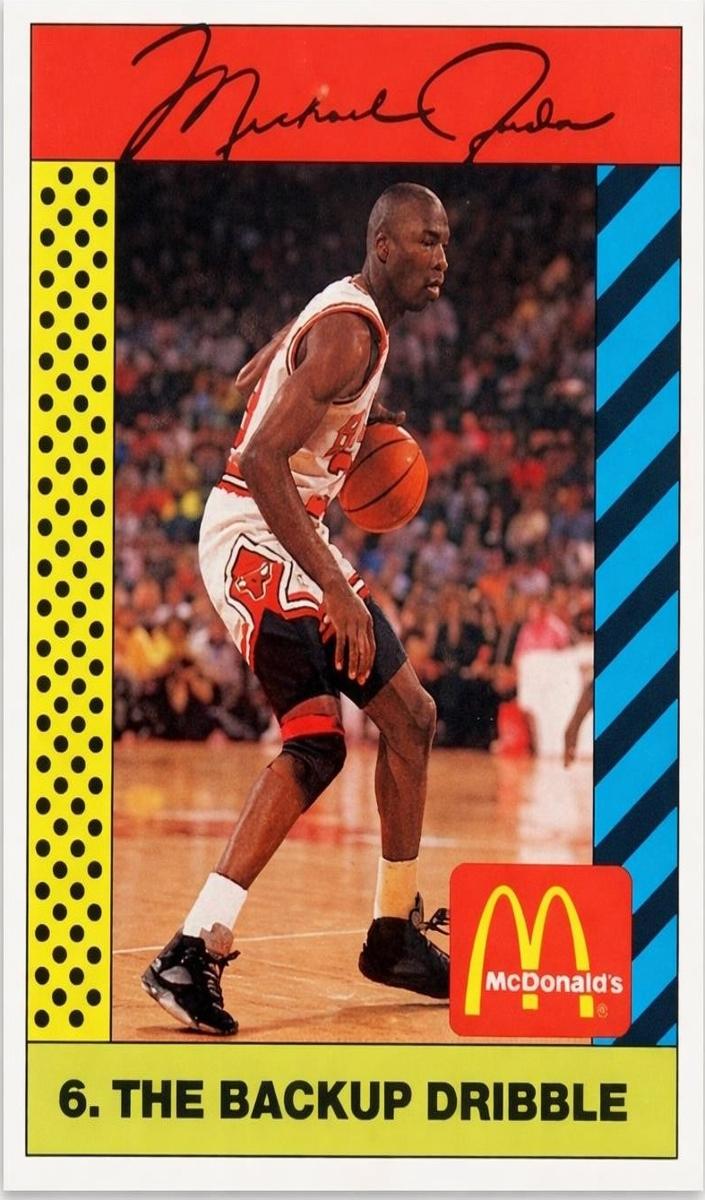 1990 Michael Jordan [The Backup Dribble] #6