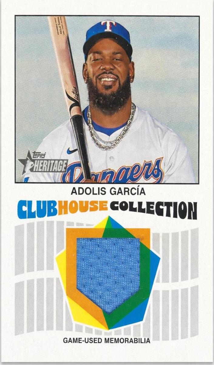 2026 Topps Heritage Adolis Garcia #CCR-AG card