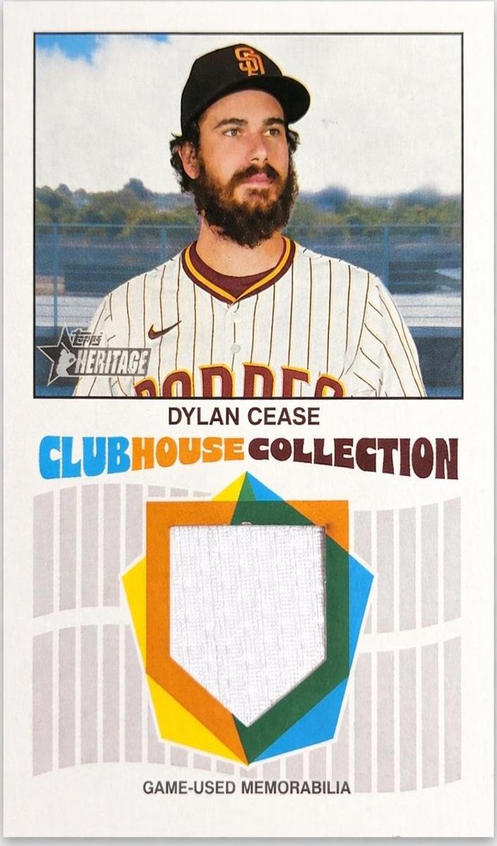 2026 Topps Heritage Dylan Cease #CCR-DCE card
