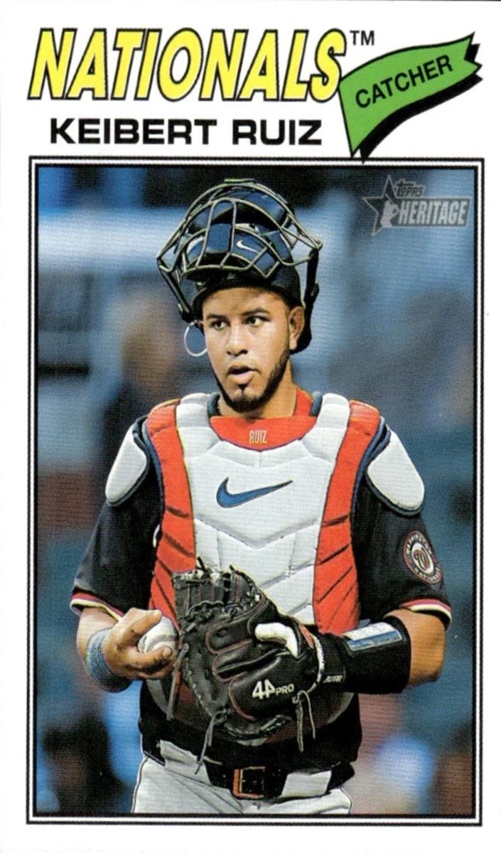 Keibert Ruiz 2026 Topps Heritage Baseball
