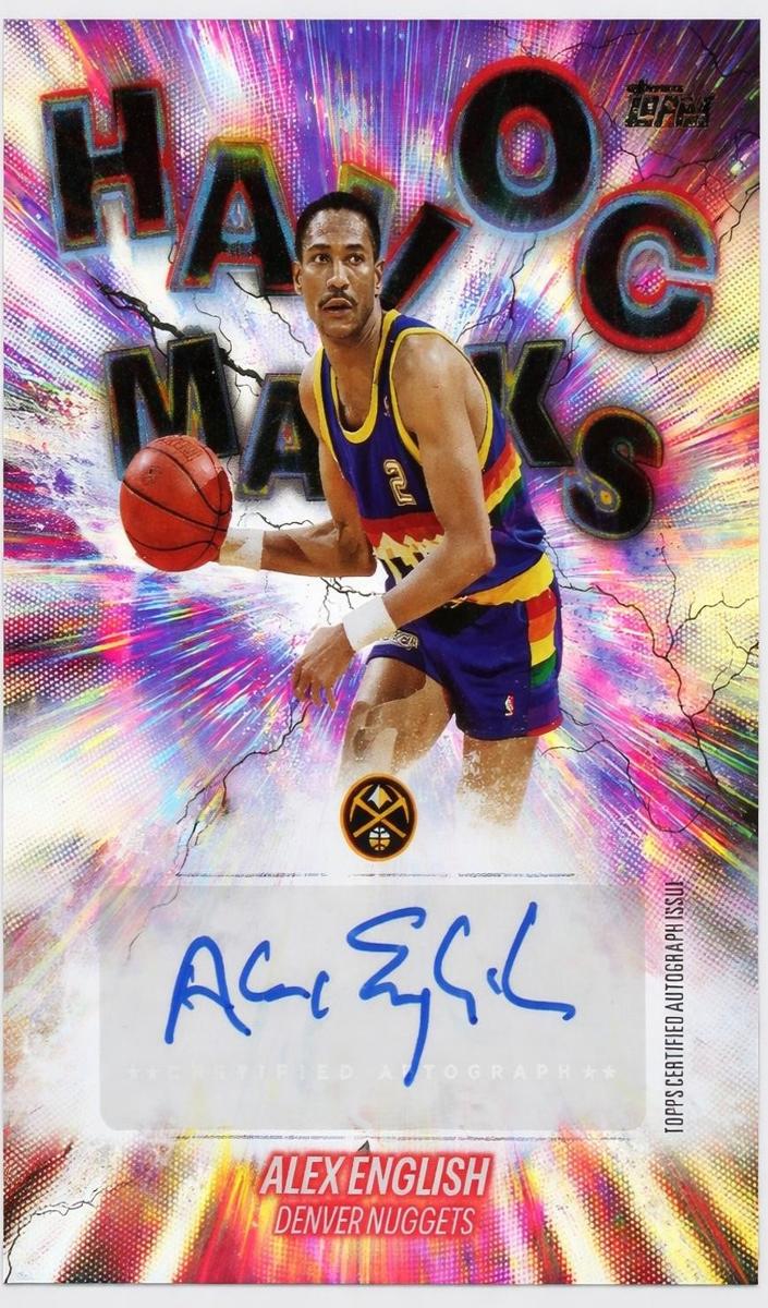 Alex English 2025 Topps Basketball card