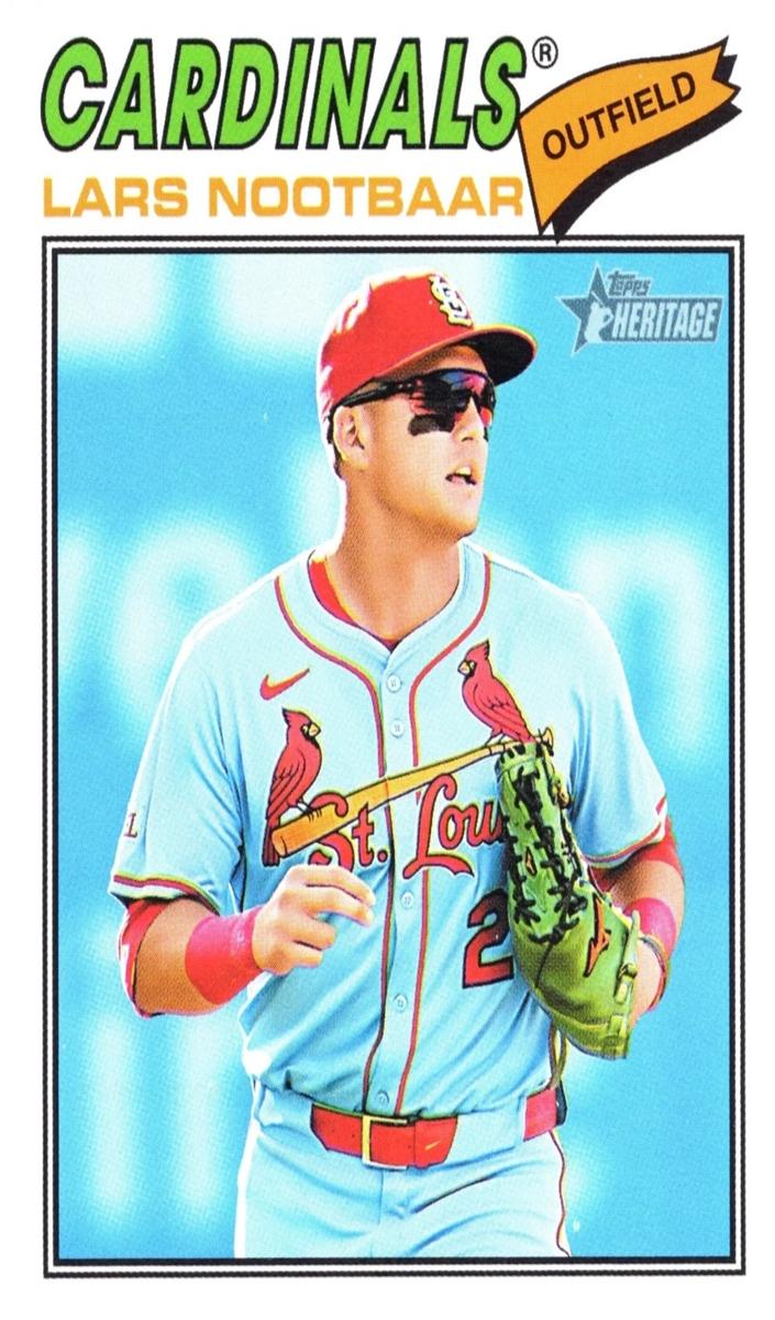Lars Nootbaar 2026 Topps Heritage Baseball