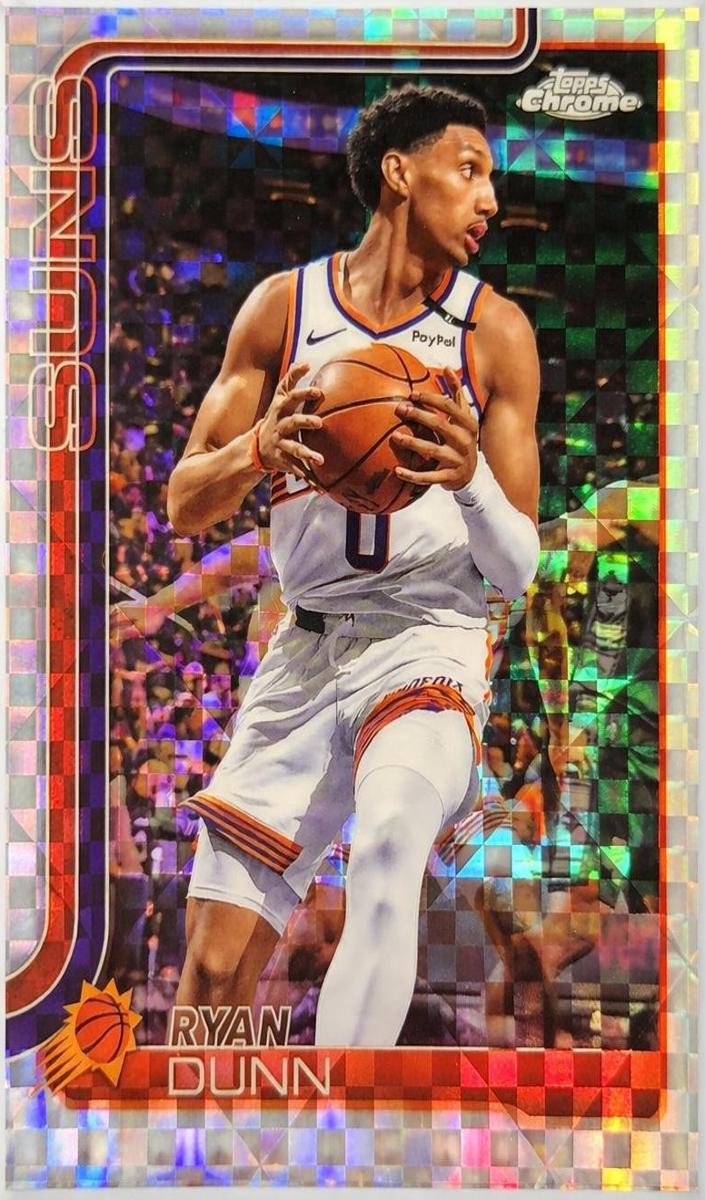 Ryan Dunn 2025-26 Topps Chrome Basketball card