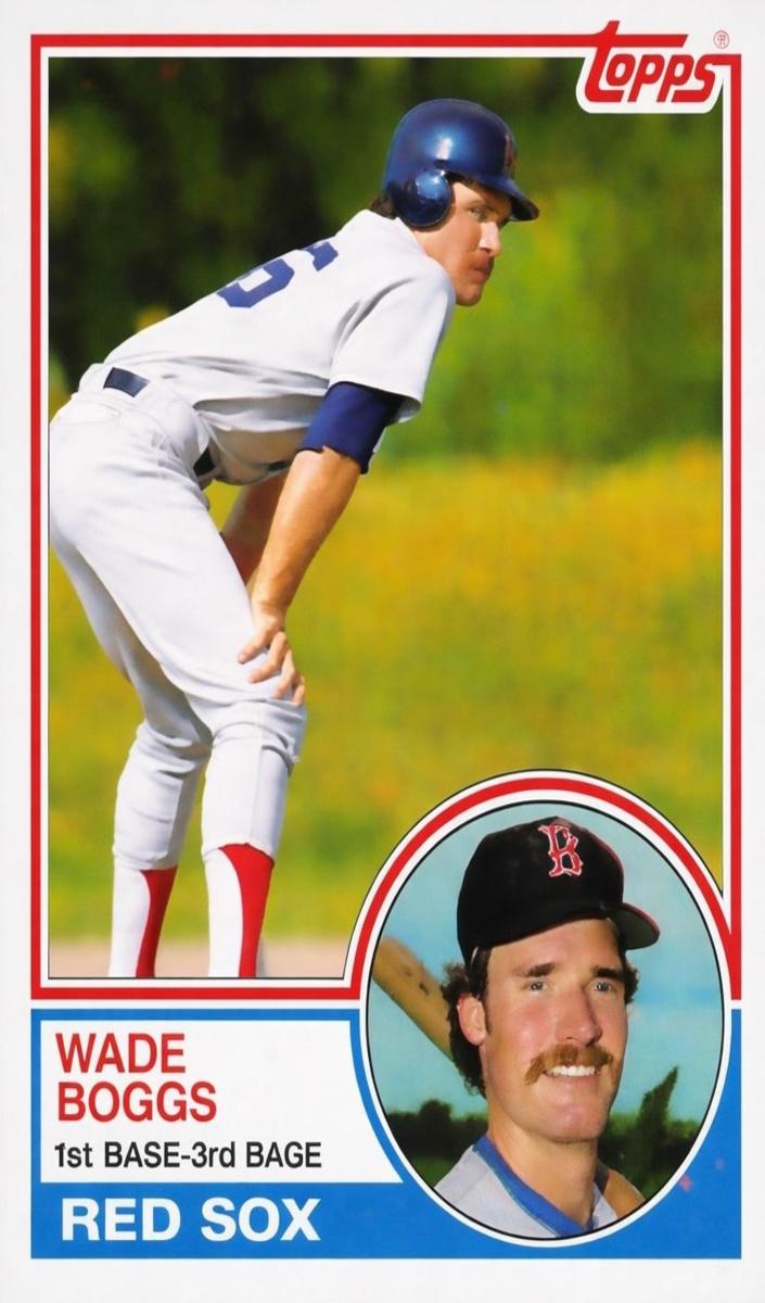 Wade Boggs 1983 Topps Baseball