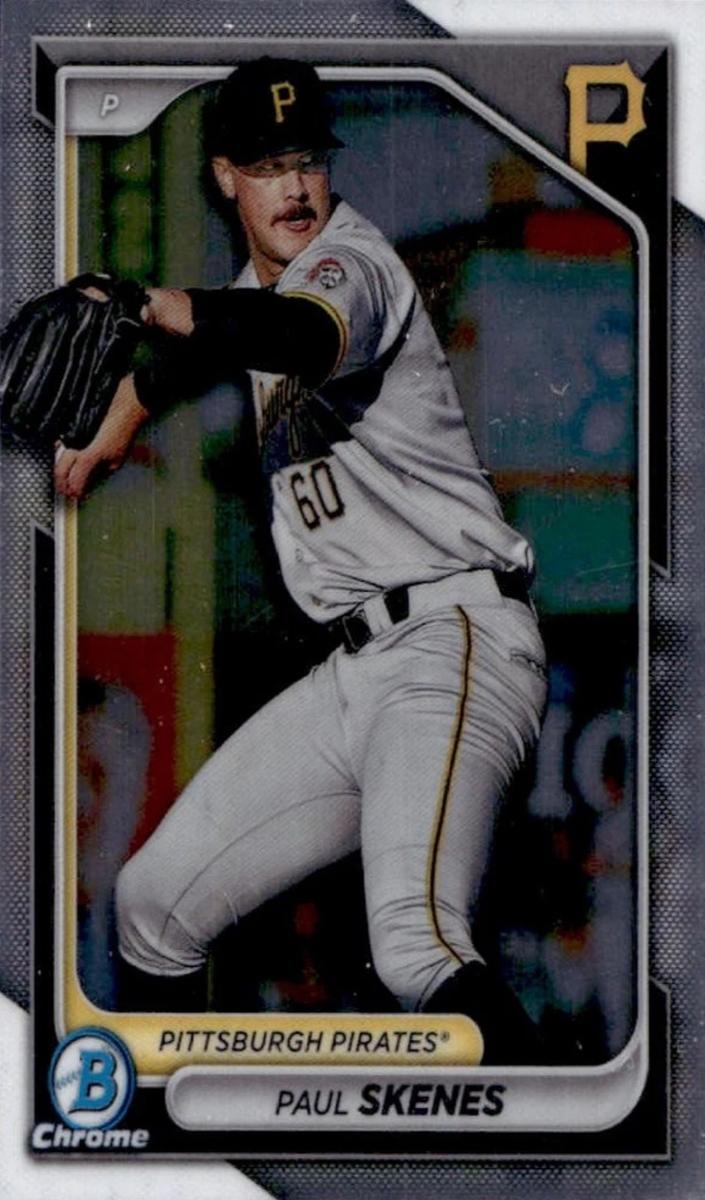 Paul Skenes 2024 Bowman Chrome Prospects card