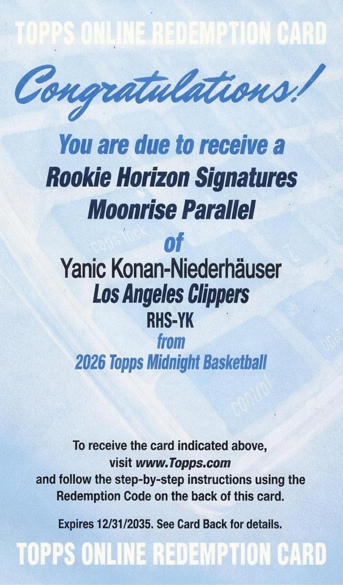 2025 Yanic Konan-Niederhauser #RHS-YK