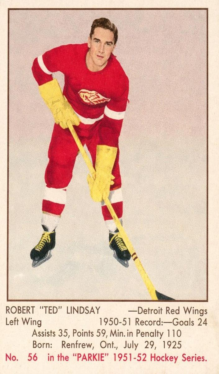 1951 Ted Lindsay #56