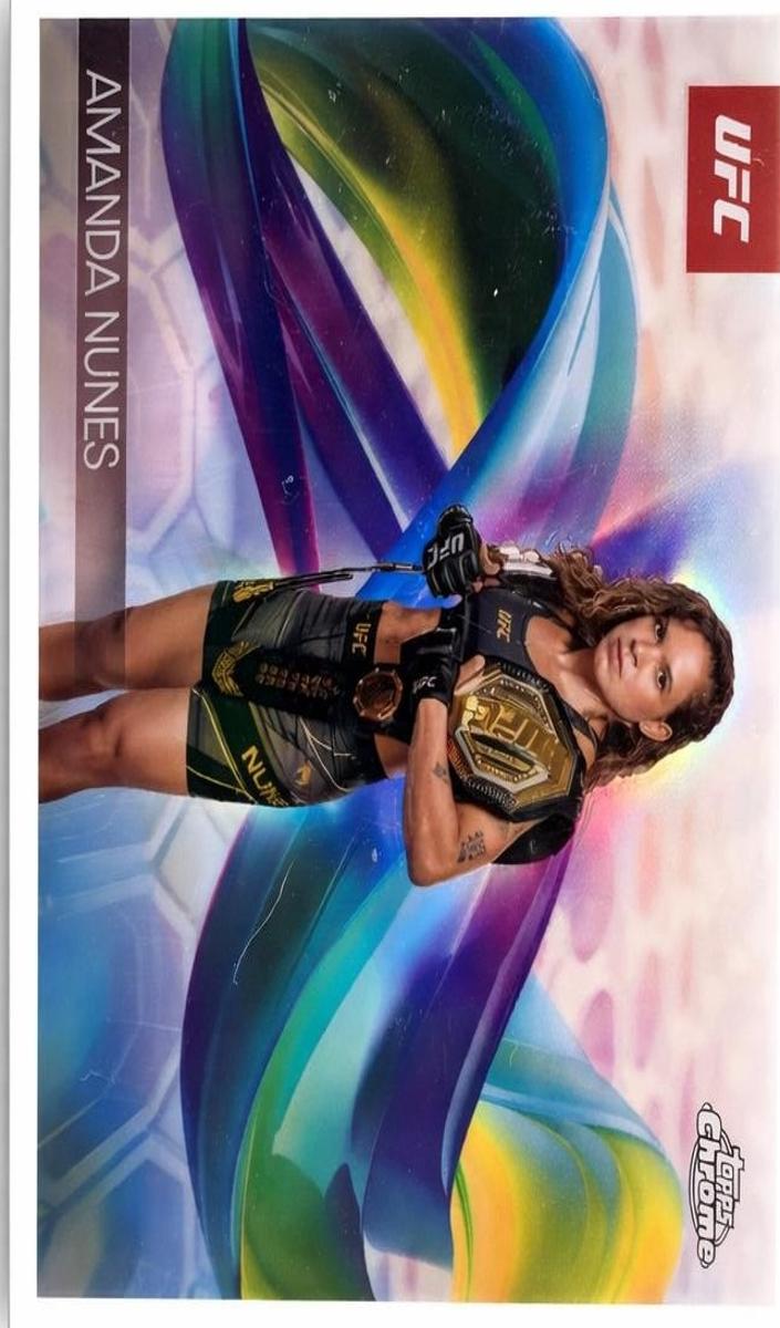 Amanda Nunes - 2025 Topps Chrome UFC