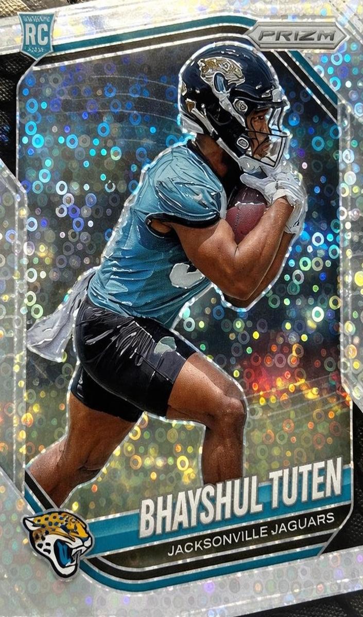Bhayshul Tuten 2025 Prizm Football card