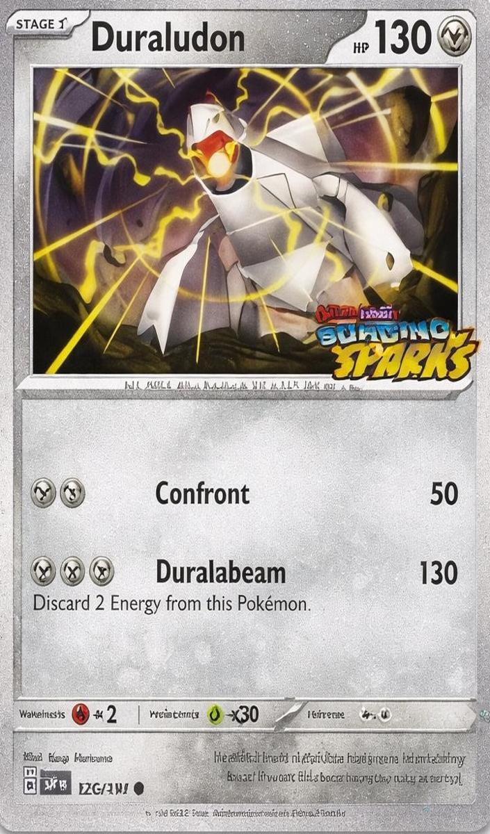 Duraludon 2024 Pokemon Scarlet & Violet Surging Sparks