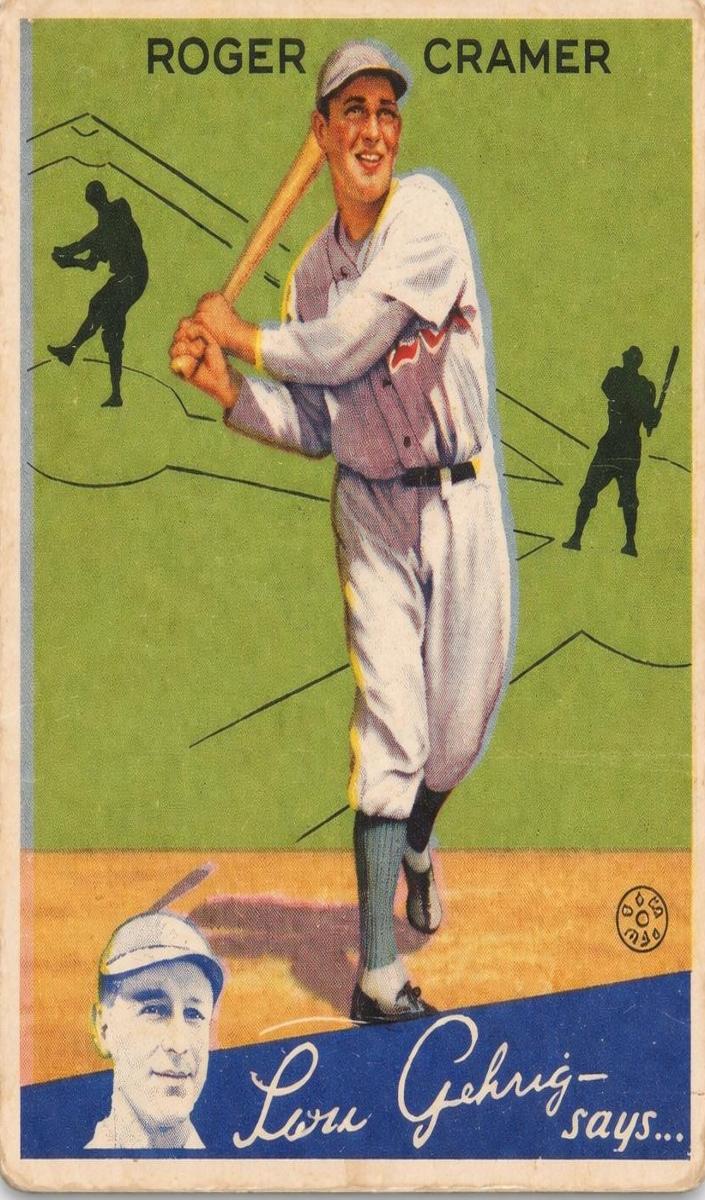 1934 Roger Cramer #25