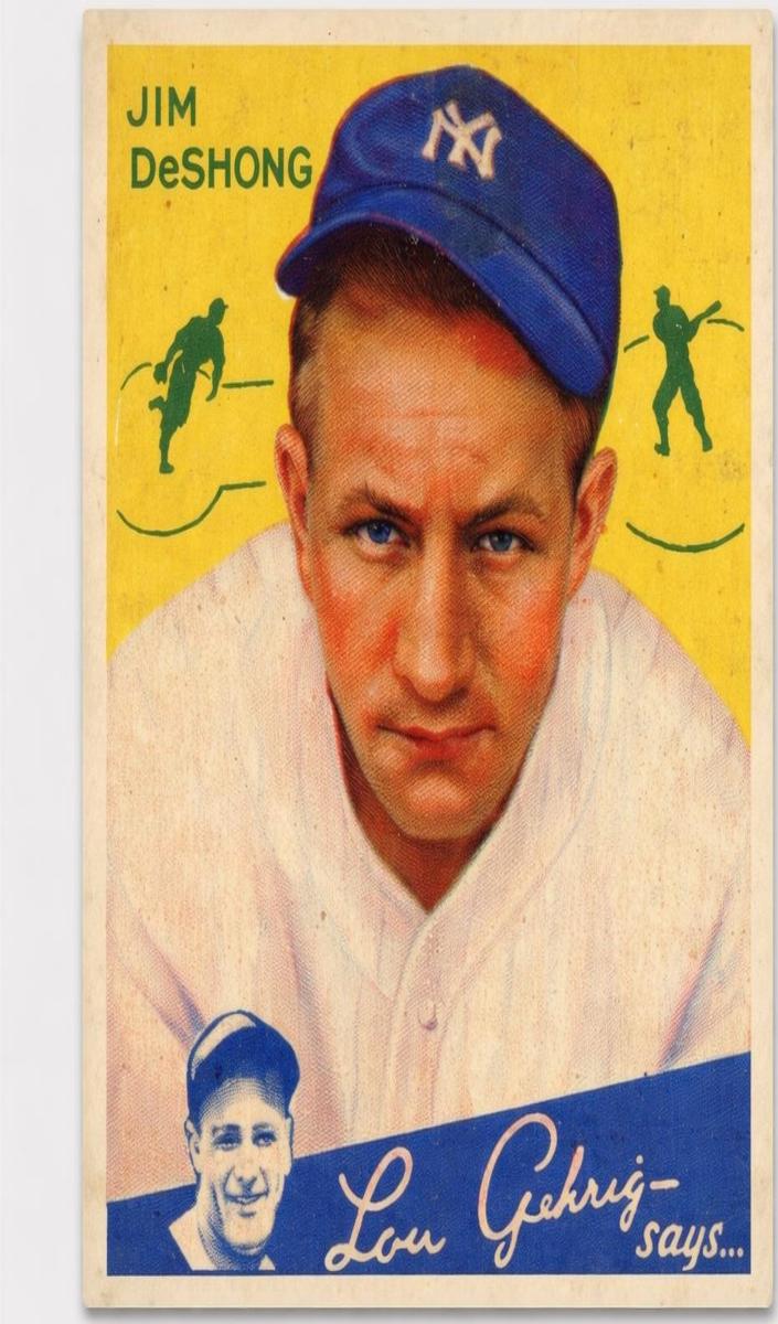 1934 Jim DeShong #96