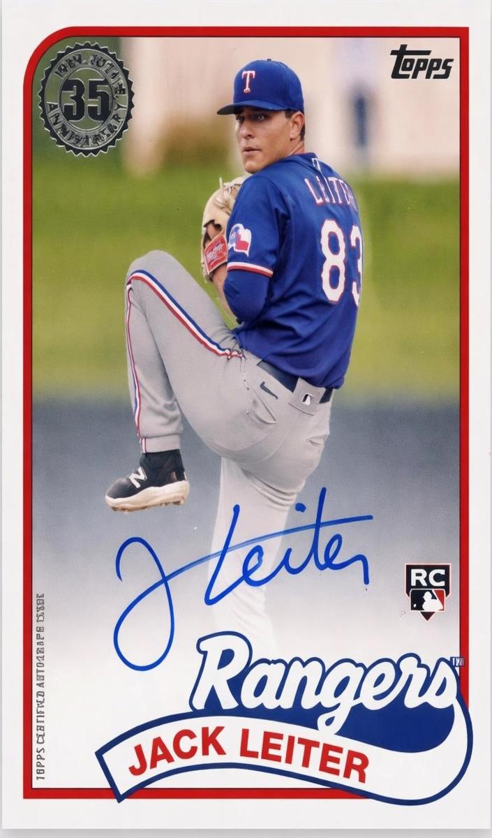 2024 Jack Leiter #89BA-JL
