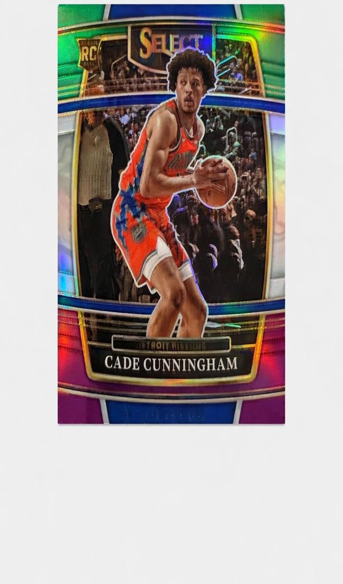 2021 Cade Cunningham [Green White Purple] #11