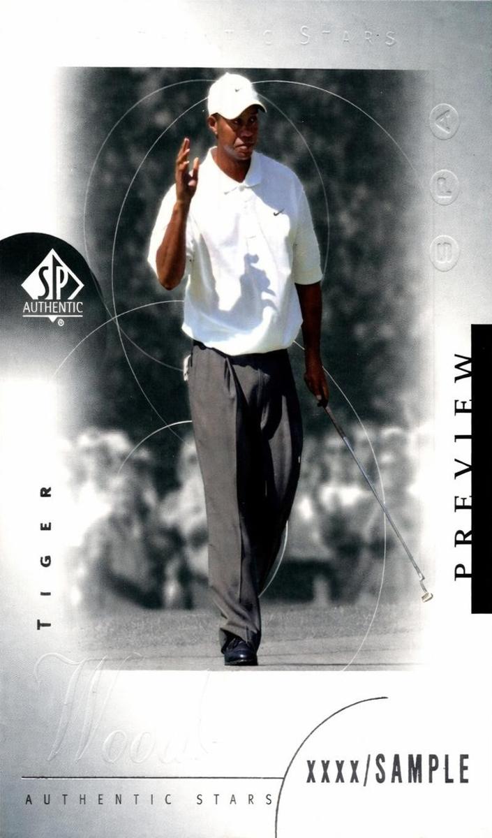 2001 Tiger Woods #21