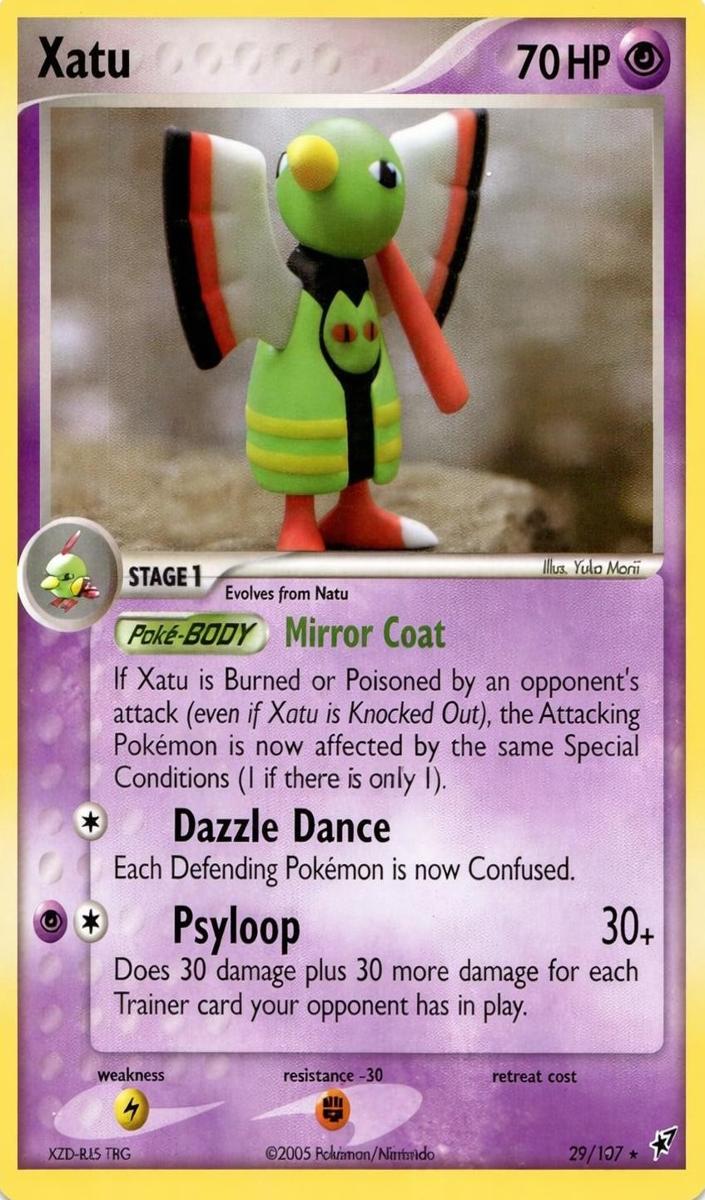 Xatu 2005 Pokemon EX Deoxys