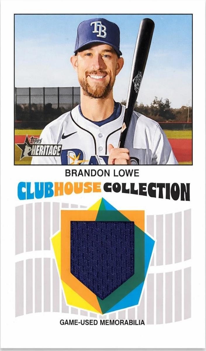 2026 Topps Heritage Brandon Lowe #CCR-BLO card