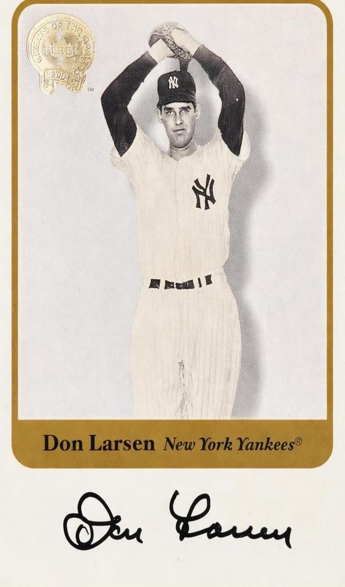2001 Don Larsen #NNO