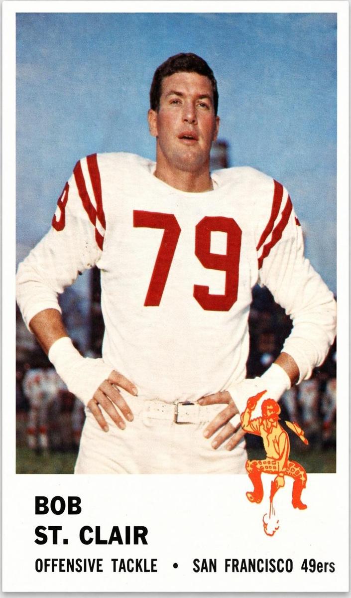 1961 Bob St. Clair #63