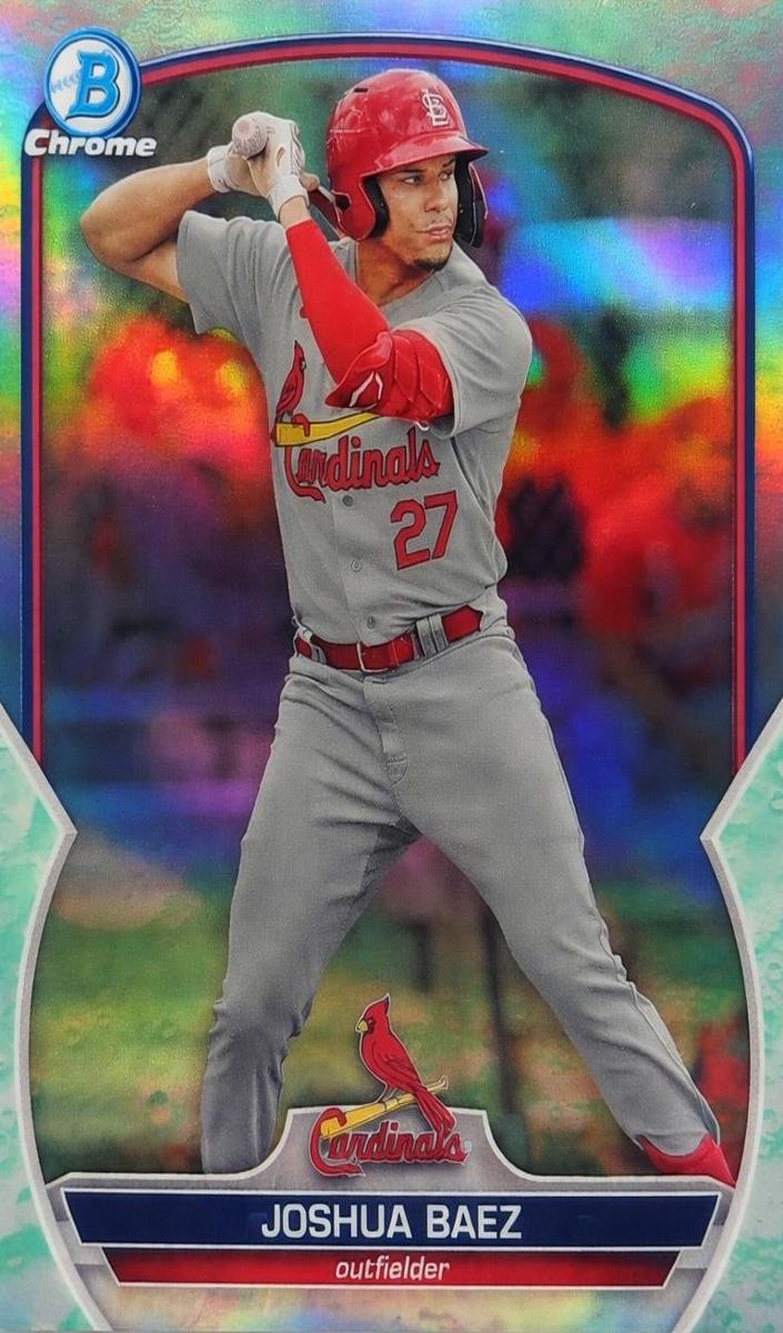2023 Bowman Chrome Prospects Joshua Baez #BCP-127 card