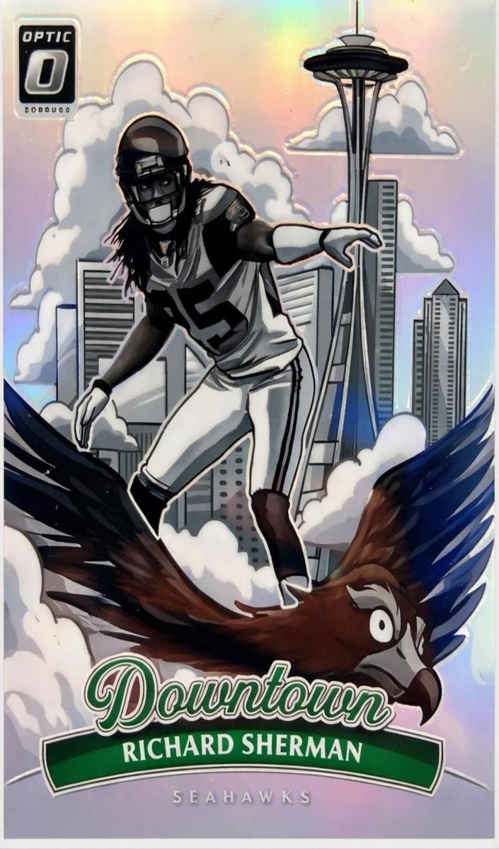 Richard Sherman 2025 Donruss Optic Downtown Legends Football