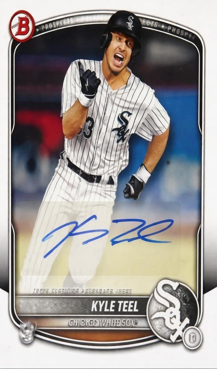 2025 Bowman Kyle Teel #BPA-KT card