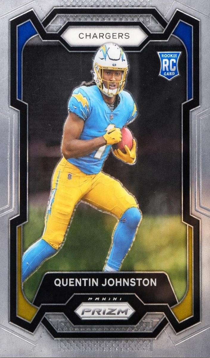 Quentin Johnston 2023 Prizm Football card
