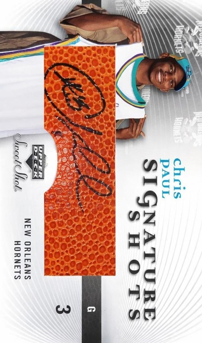 2005 Upper Deck Sweet Shot Chris Paul #SS-CP card