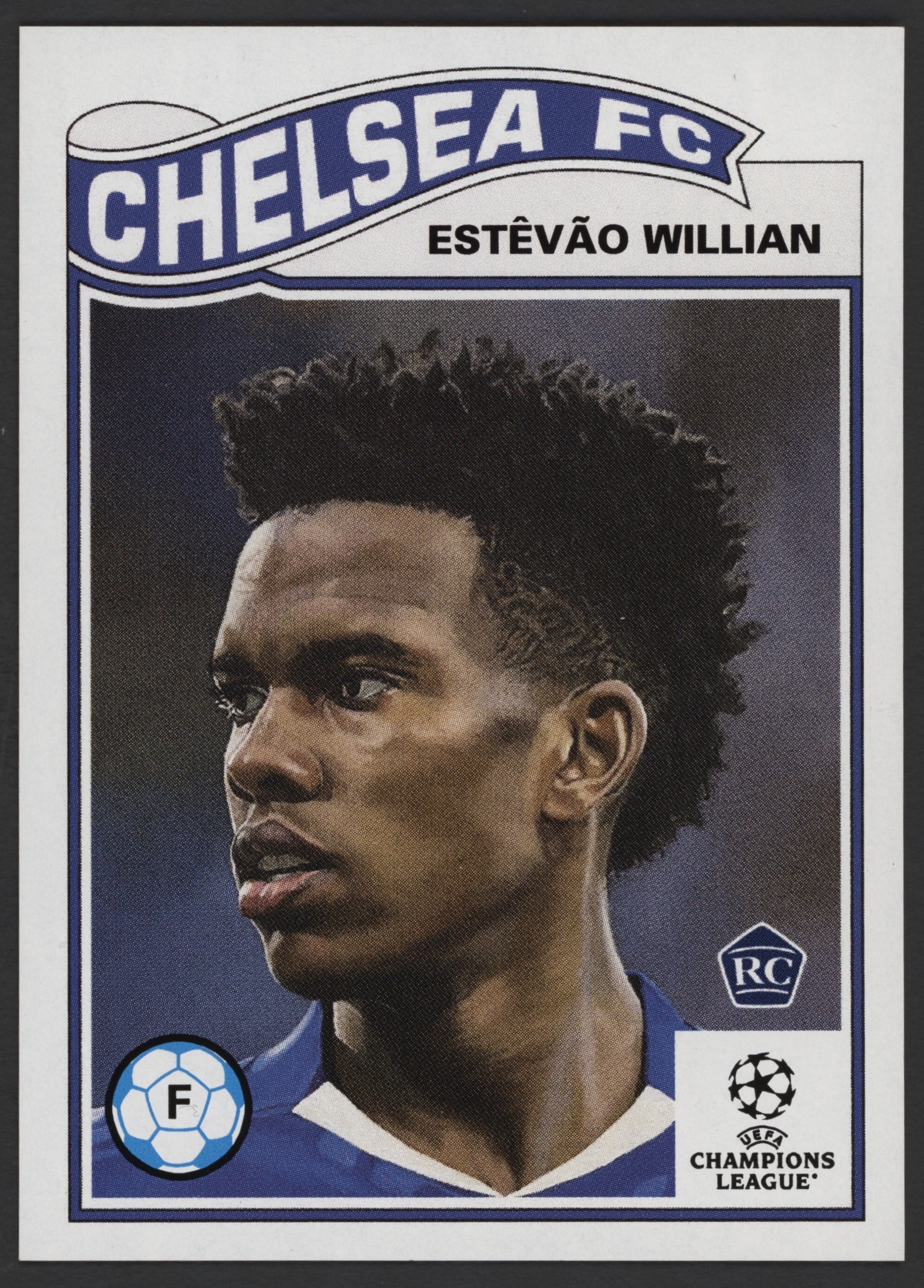 2025 Topps Living UEFA Club Competitions Estevao Willian #825 card