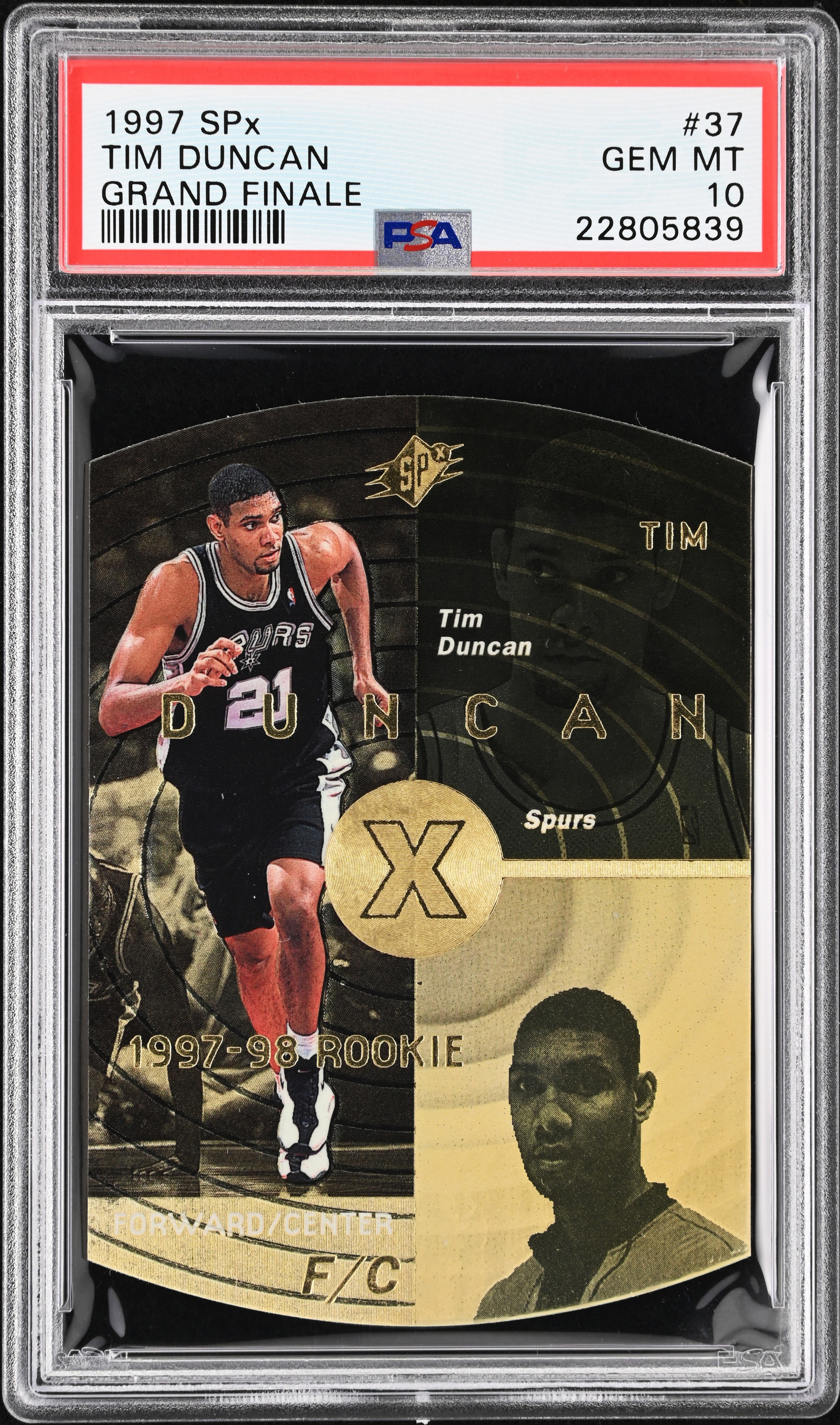 1997 Tim Duncan [Grand Finale] #37