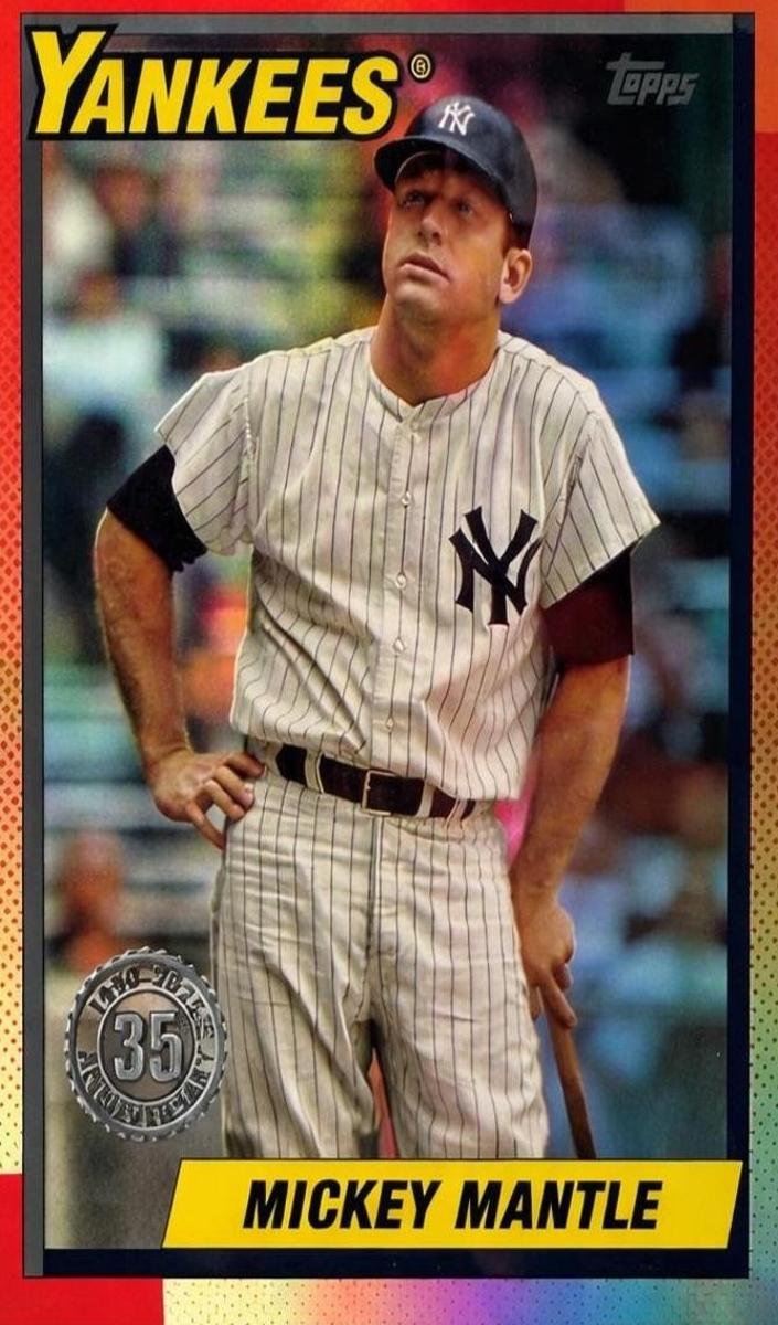 Mickey Mantle 2025 Topps Update Baseball card