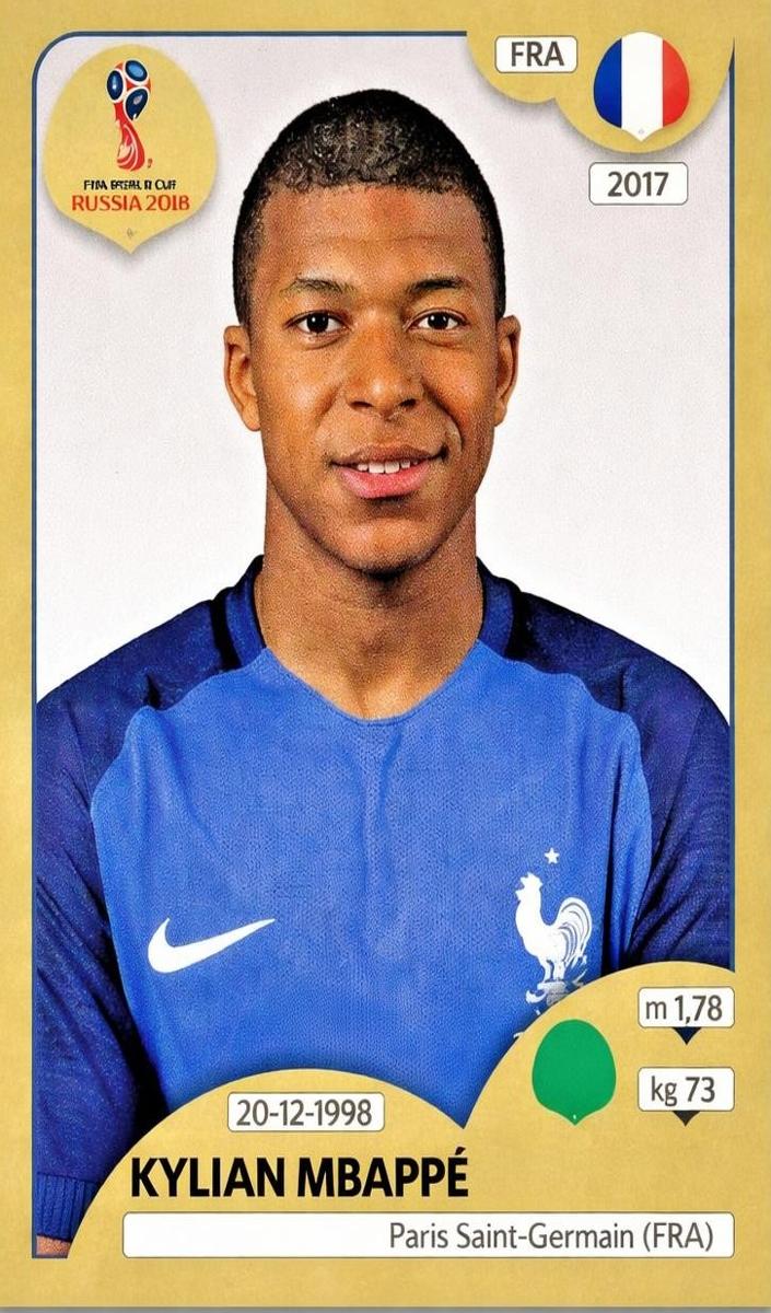 2018 Kylian Mbappe [Gold] #209