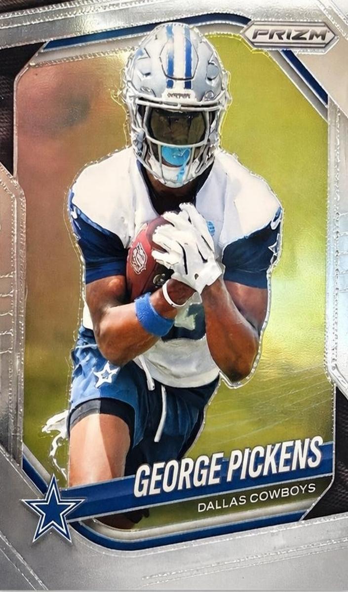 George Pickens 2025 Prizm Football card