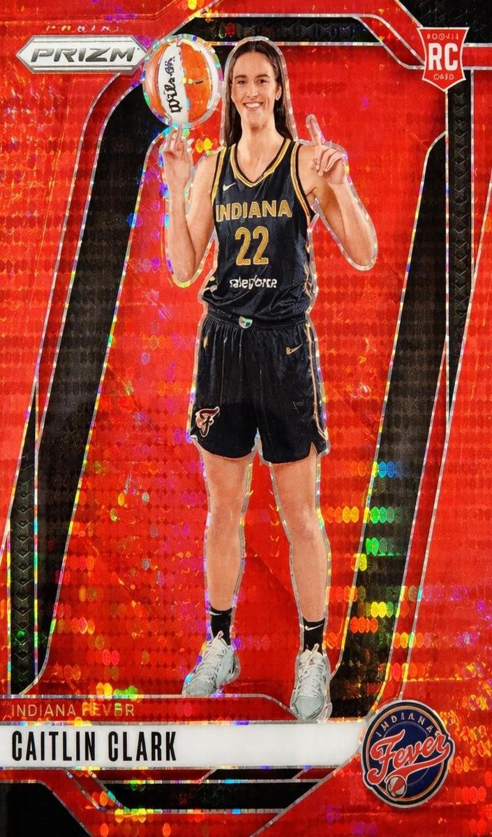 2024 Panini Prizm Red #145 Caitlin Clark front