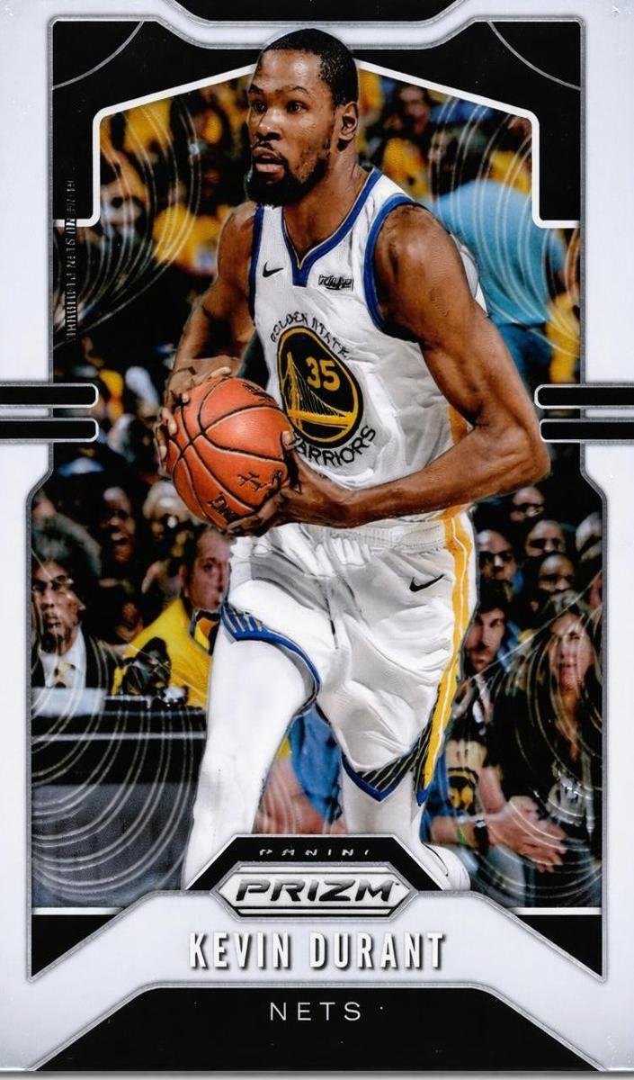 2019 Panini Prizm Kevin Durant [Silver] #210 card