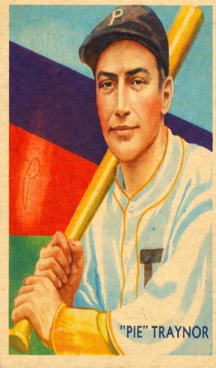 1935 Diamond Stars Pie Traynor #27 card